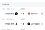 近4轮丢12球😵&zwj;💫美职联积分榜：迈阿密2轮不胜，排东区第5